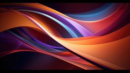 Wall Mural - 3D Abstract Background 