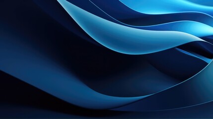 Wall Mural - 3d abstract blue background