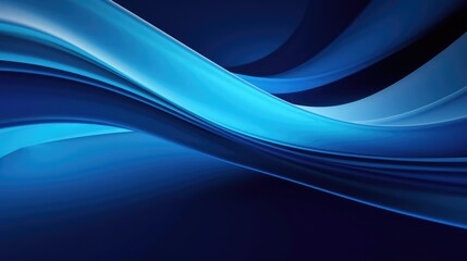Wall Mural - 3d abstract blue background