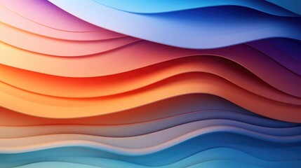 Wall Mural - 3d gradient background
