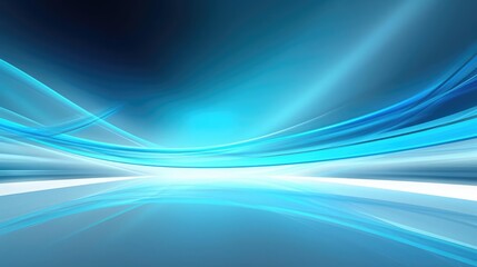 Wall Mural - abstract light blue futuristic background