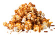Sweet and Savory Popcorn on Transparent Background