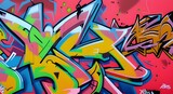 Fototapeta Młodzieżowe - Graffiti Art Design 054