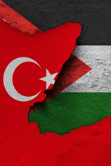 Relations between turkey and palestine.