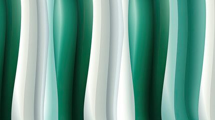 Wall Mural - Jade and Emerald Vertical Line Repeating Pattern