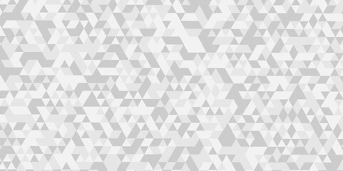 Abstract triangle white Low poly abstract seamless closeup material small wall background. surface paper vector illustration grid triangle metal tile and mosaic background.