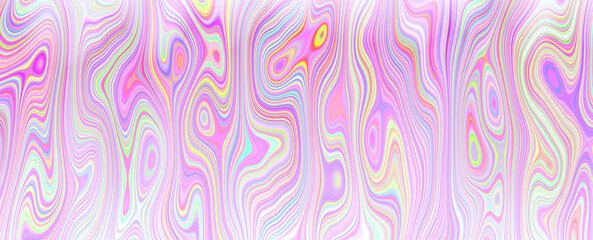 Wall Mural - abstract gradient color lines flow