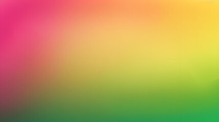 Wall Mural - abstract gradient background pink green yellow magenta vibrant grainy texture website header poster 