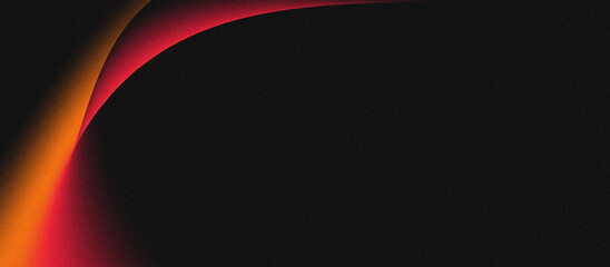 Vertical background red glowing abstract gradient wave shape black grainy backdrop minimal cover poster design