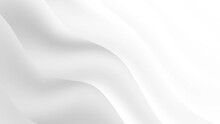 Bright White Grey Curve Wave Flowing. Abstract Minimal Motion Design Corporate Background. Seamless Looping