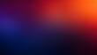 Dark grainy color gradient background, purple red orange blue black colors. Generative AI.