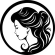 © CreativeOasis - Mom | Black and White Vector illustration
