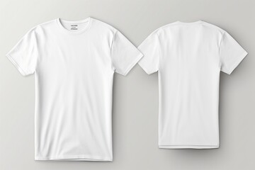 Blank White T-Shirt Mockup