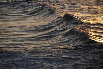 Wall Mural - Sunset from the northen beaches of Fuerteventura 