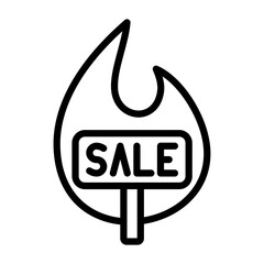 Wall Mural - Hot Sale Icon