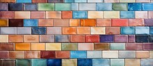 Multicolored Ceramic Tiles For Kitchen Or Bathroom Walls