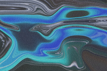 Wall Mural - neon fluid dust grainy scratched marbling background, soft faded colors banner poster cover abstract