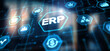 © Funtap - Enterprise Resource Planning ERP Company Management Business Concept