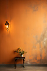 Wall Mural - old vintage lamp in the room