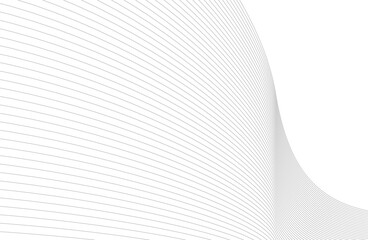 Wall Mural - abstract wave lines geometric background