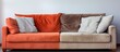 © Lasvu - Before and after cleaning a sofa in a room
