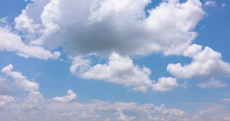 Wall Mural - blue sky with clouds