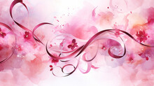 Pink Background HD 8K Wallpaper Stock Photographic Image 