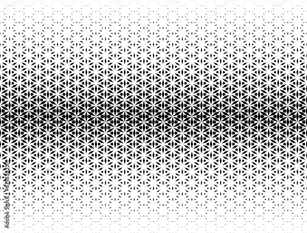 Pattern based on elements Japanese woodwork craft Kumiko zaiku ...
