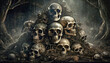 Piled skulls 01