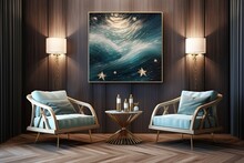 Starlight Surf: Abstract Ocean Art | Natural Luxury At Its Finest