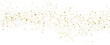 beautiful gold sparkles on an transparent background