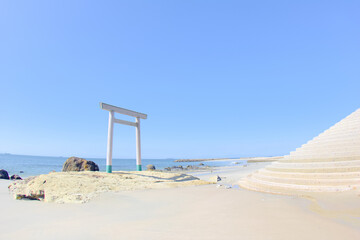 Wall Mural - [愛知県]南知多町のつぶて浦