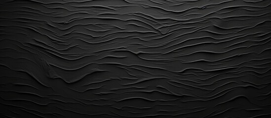 Poster - Background sheet with a texture resembling black art paper