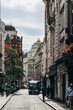 © Andrei Antipov - London, United Kingdom - September 25, 2023: beautiful Soho district in the West End of London, on an autumn warm day