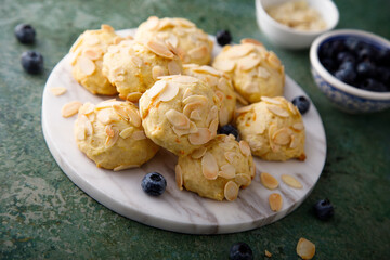 Poster - Homemade gluten free almond cookies