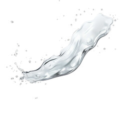 water splash isolated on transparent or white background