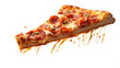 © YauheniyaA - Slice of pizza isolated on transparent