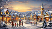 Imagining A Christmas Village