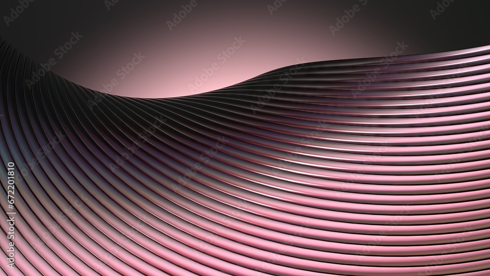 Modern Art Pink Elegant Modern 3D Rendering Abstract Background Made of ...