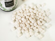 Selenium pills isolated on white Background