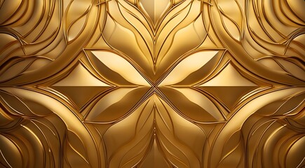Abstract luxury gold background, 3D-Render Background