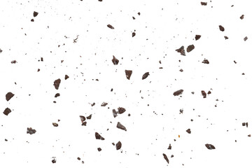 Poster - scattered rock particles and dust texture