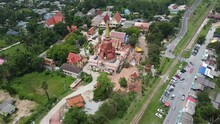Top View, Wat Chang Hai, Luang Pu Thuat, Pattani, Three Southern Border Provinces, Thailand.