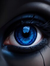 Dark Blacker Sofrt Blue Eye Sorit 