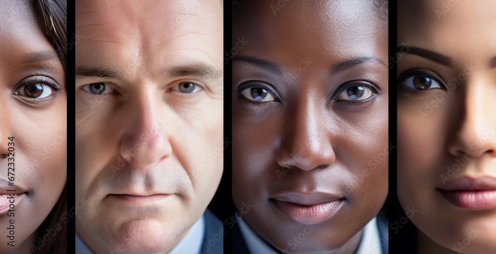 Beautiful Race and Ethnicity Diversity at Work. People From Different ...