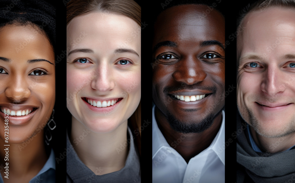 Job Interview Different Races Beautiful Race and Ethnicity Diversity at Work. People From Different ...
