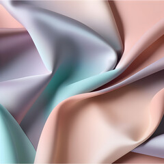 Wall Mural - Pastel satin texture, abstract fluid background