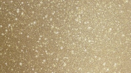 Poster - Illustration wallpaper glitter shiny stars glowing on brown background