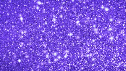 Illustration wallpaper of glitter stars glowing on blue background