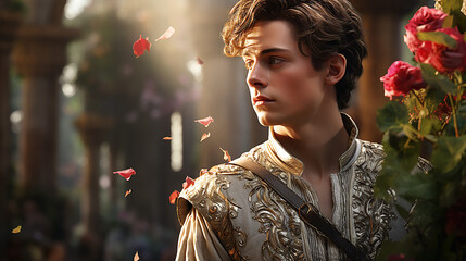 images of beautiful and handsome princes from fairy tales